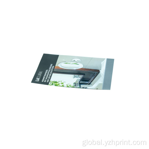 Half Fold Brochure Products manual printing/company catalog book printing Manufactory